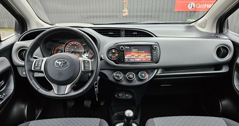 Toyota Yaris cena 34999 przebieg: 157000, rok produkcji 2014 z Słubice małe 326